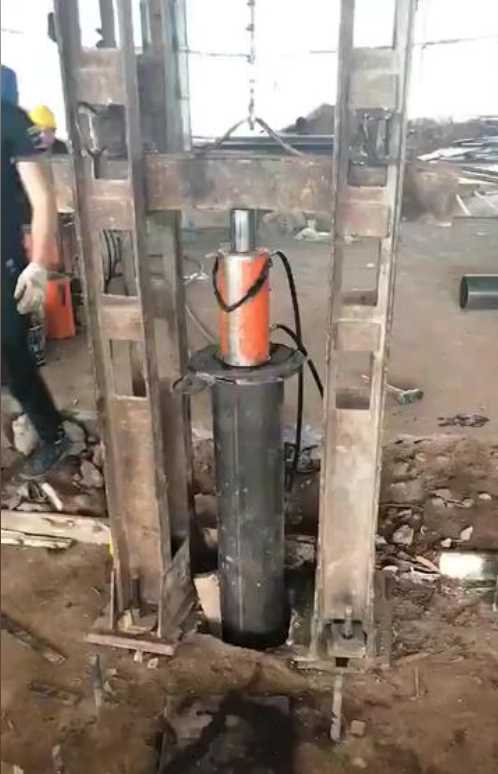 洛阳孟津县钢管桩加固